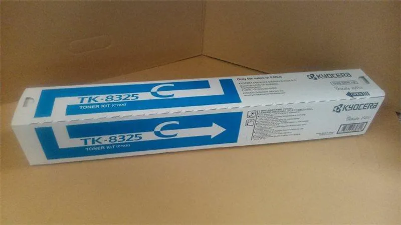 Główne zdjęcie produktu TK8325C Toner, pro TaskAlfa 2551ci tiskárnu, KYOCERA Cyanová, 12 tis. stran
