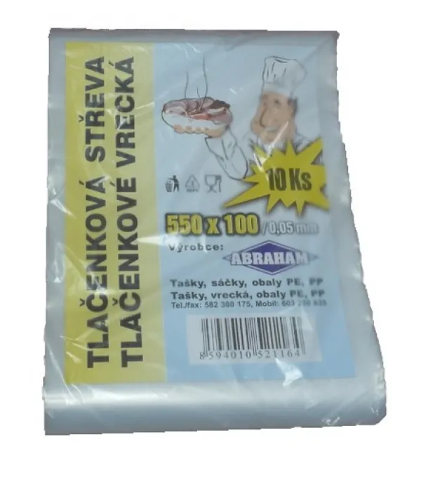 Główne zdjęcie produktu Tlačenková střeva 55x100 [10 ks]
