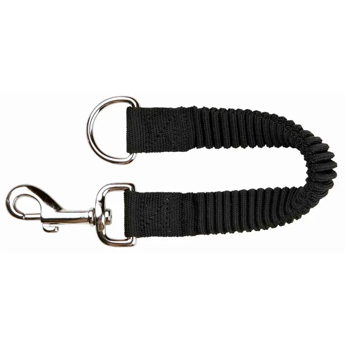 Główne zdjęcie produktu Tlumič tahu, nylonové vodítko s gumou, černé L-XL: 35 cm/25 mm