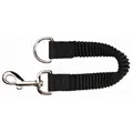 Następne zdjęcie produktu Odciążenie, smycz nylonowa z gumą, czarna XS-S: 16 cm/10 mm