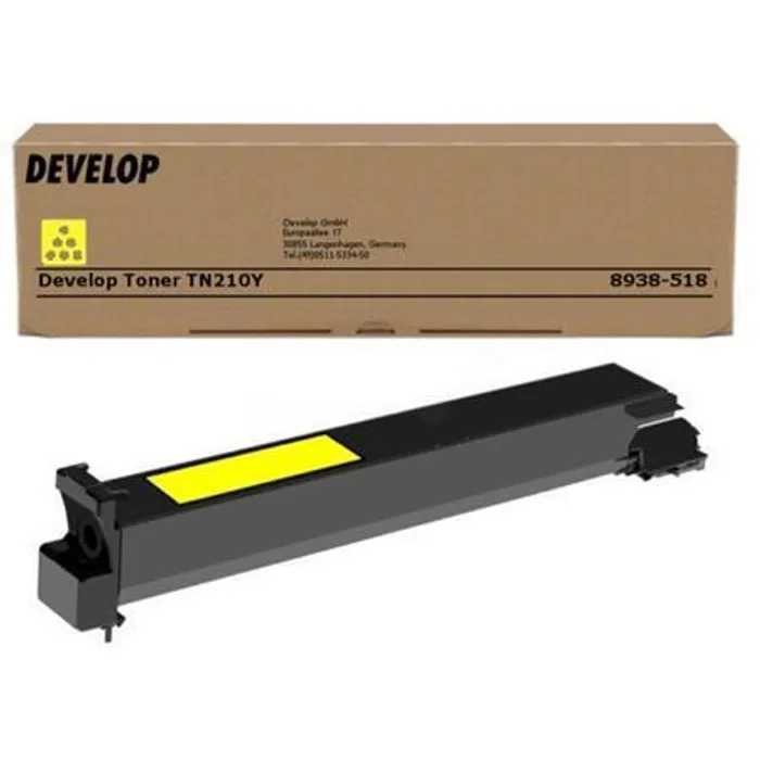 Główne zdjęcie produktu TN 210Y Toner pro ineo+250 tiskárny, DEVELOP žlutá, 12 tis.stran