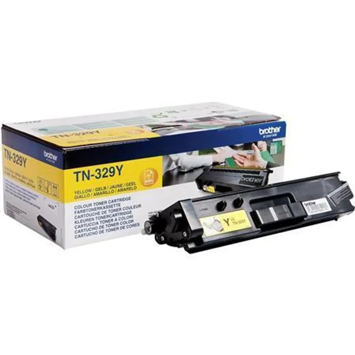 Główne zdjęcie produktu TN329Y Toner pro HL-L8350CDW,DCP-L8450CDW,MFC-L8850CDW tiskárny, BROTHER žlutá, 6 tis.stan