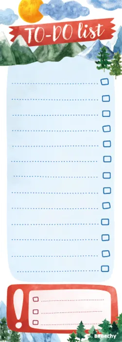 Główne zdjęcie produktu To-Do List - Hory