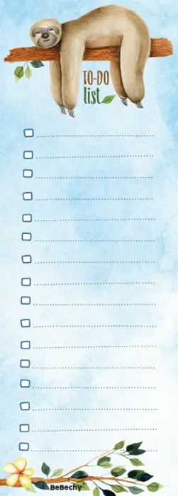 Główne zdjęcie produktu To-Do List - Lenochod