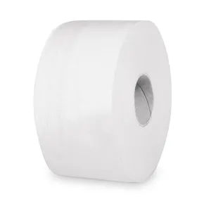 Papier toaletowy (Tissue) 2-w tłoczony biały `JUMBO` średnica 19cm 145m [1 szt]