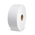 Papier toaletowy (Tissue) 2-w tłoczony biały `JUMBO` średnica 25cm 240m [1 szt]