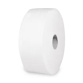 Papier toaletowy (Tissue) 2-w tłoczony biały `JUMBO` średnica 27cm 340m [1 szt]