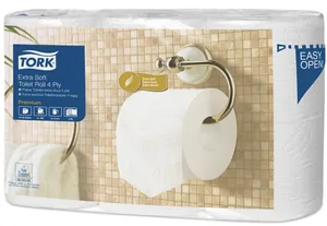Papier toaletowy TORK 110405 Premium Extra Soft 4-warstwowy 153 szt. T4 [6 szt.]
