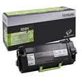 Lexmark oryginalny toner 52D2H00, black, 25000s, 522H, return, Lexmark MS810, 811, 812, O