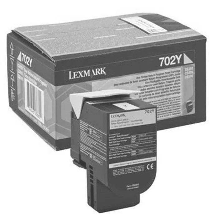 Główne zdjęcie produktu Toner "70C20Y0", žlutá, pro CS310/410/510 tiskárny, return, 1000, LEXMARK