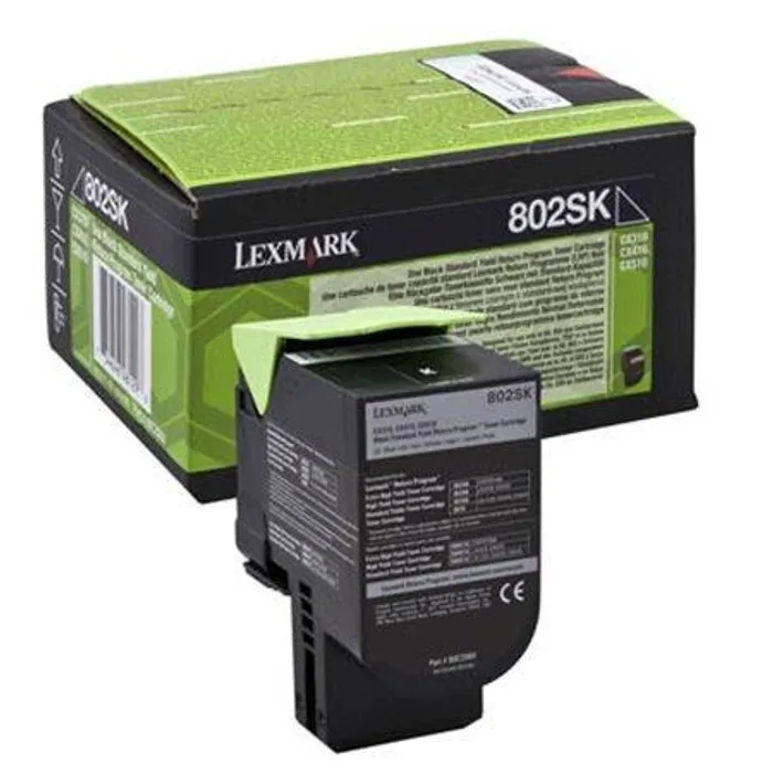 Główne zdjęcie produktu Toner "80C20K0", černá, pro CX310n/dn tiskárny, return, 2500, LEXMARK