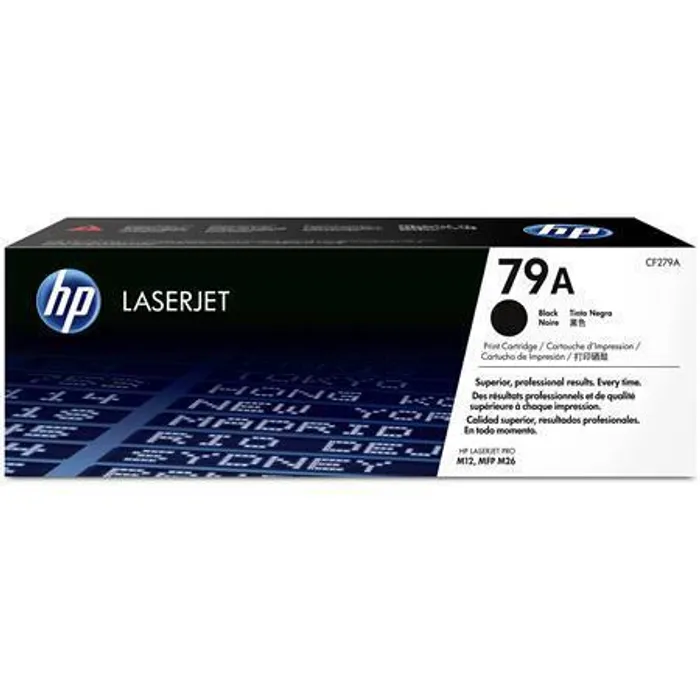 Główne zdjęcie produktu Toner HP 79A, do tiskárny LaserJet M12, M26, černá, 1k, HP
