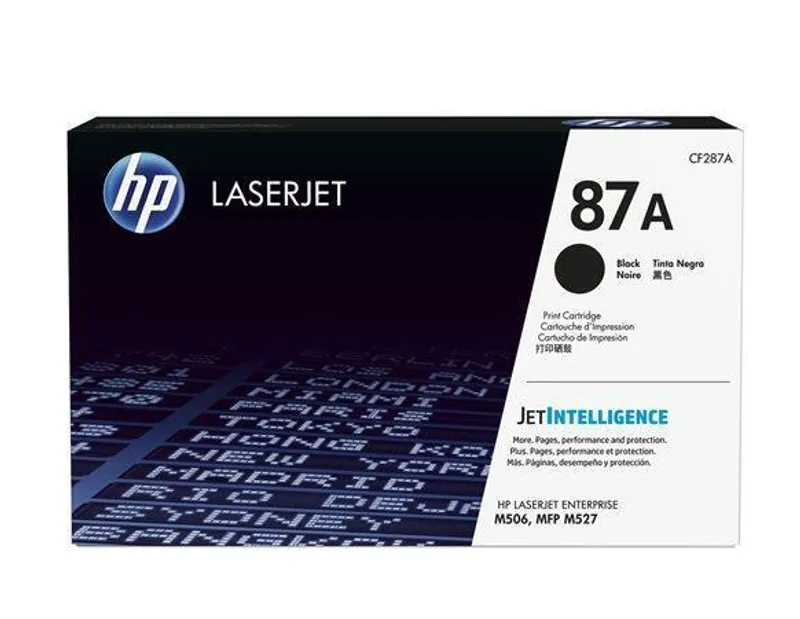Główne zdjęcie produktu Toner HP 87A, do tiskárny LaserJet M506, M527, černá, 9k, HP