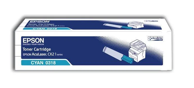 Główne zdjęcie produktu Toner pro "Aculaser CX21N" tiskárnu, EPSON Cyan, 5 tis.stran