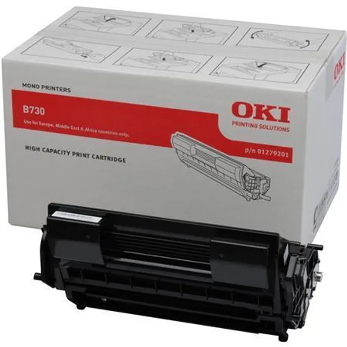 Główne zdjęcie produktu Toner pro "B730" tiskárnu, OKI Černá, 25 tis.stran