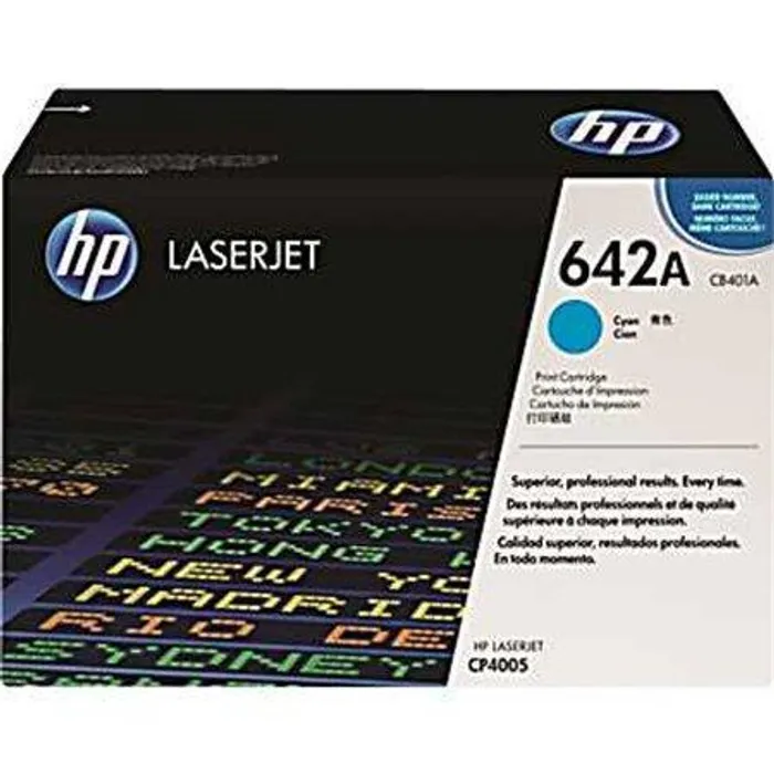 Główne zdjęcie produktu Toner pro "Barevná LaserJet CP4005N, 4005DN" tiskárny, HP "CB401A" Cyan, 7,5 tis.stran