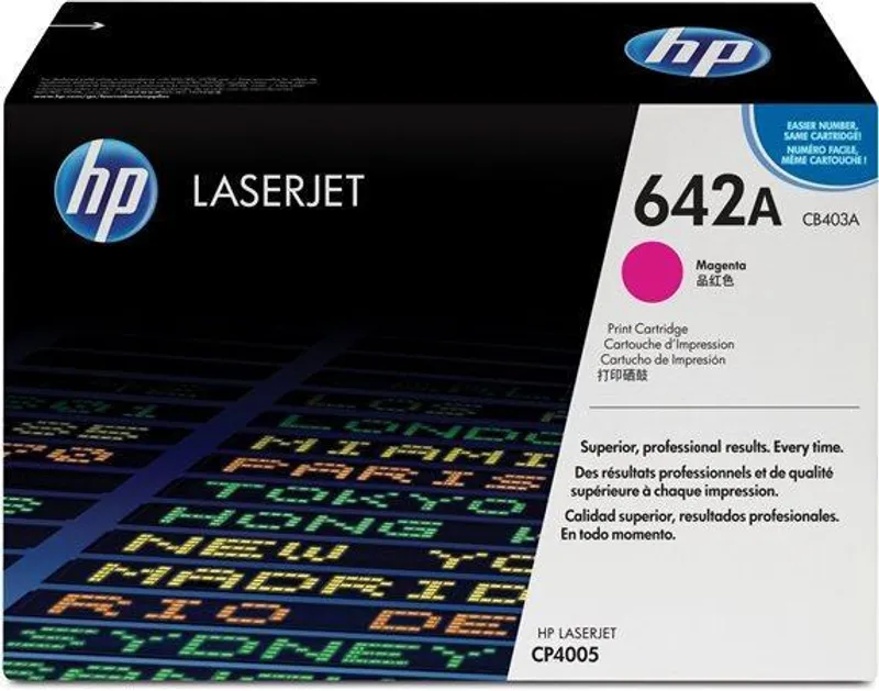 Główne zdjęcie produktu Toner pro "Barevná LaserJet CP4005N, 4005DN" tiskárny, HP "CB403A" Magenta, 7,5 tis.stran