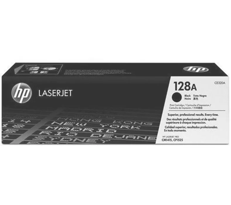 Główne zdjęcie produktu Toner pro "Barevná LaserJet Pro CM1415, CP1525N" tiskárny, HP "CE320A" Černá, 2 tis.stran