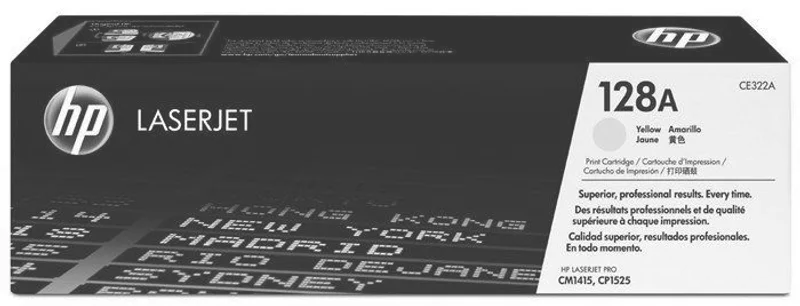 Główne zdjęcie produktu Toner pro "Barevná LaserJet Pro CM1415, CP1525N" tiskárny, HP "CE322A" Žlutá, 1,3 tis.stra