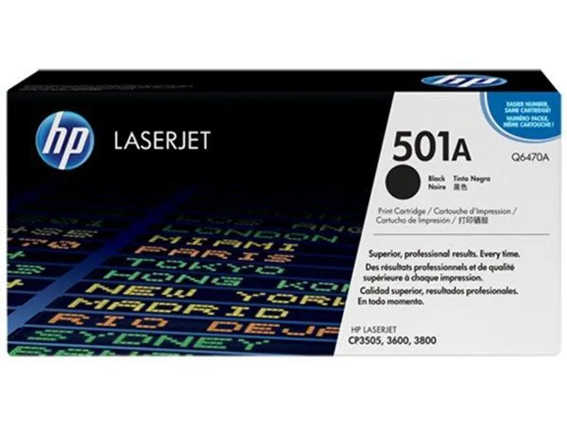 Główne zdjęcie produktu Toner pro "BarevnáLaserJet 3600, 3800, CP3505" tiskárny, HP "Q6470A" Černá, 6 tis.stran
