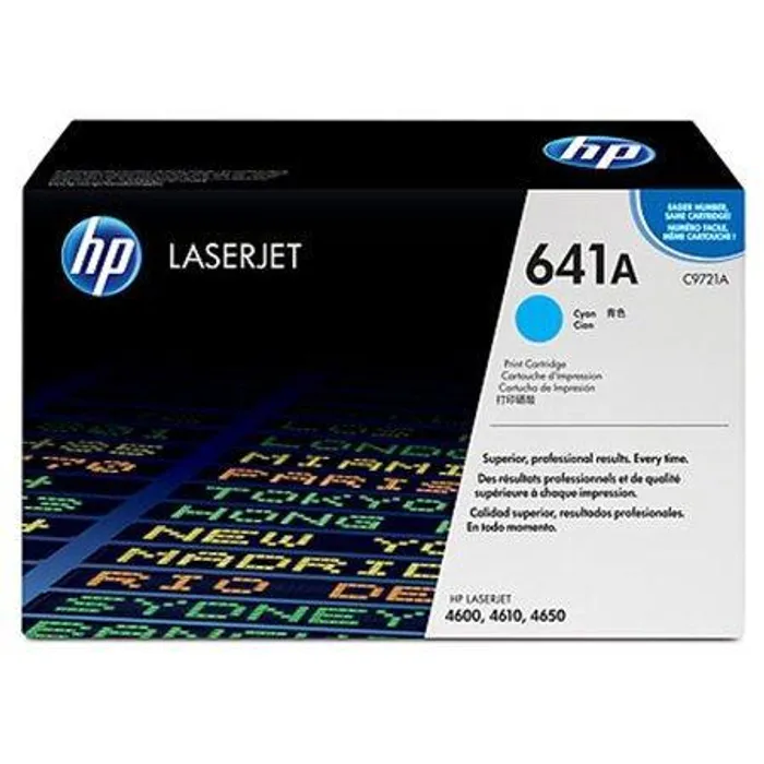 Główne zdjęcie produktu Toner pro "BarevnáLaserJet 4600, 4650" tiskárny, HP "C9721A" Cyan, 8 tis.stran