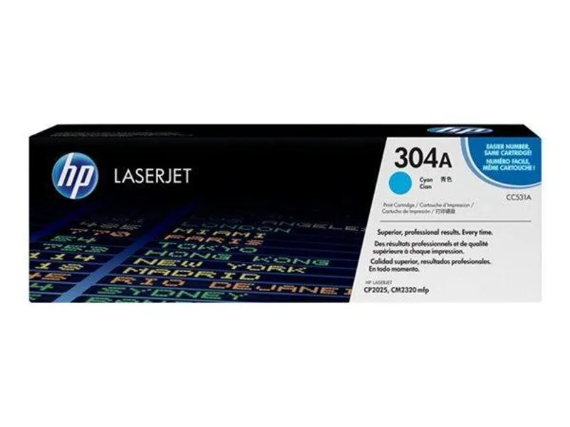 Główne zdjęcie produktu Toner pro "BarevnáLaserJet CM2320fxi, 2320n" tiskárny, HP "CC531A" Cyan, 2,8 tis.stran