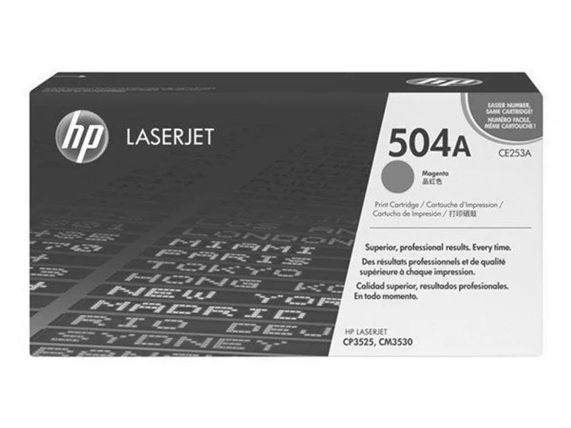 Główne zdjęcie produktu Toner pro "BarevnáLaserJet CM3530, CP3525" tiskárny, HP "CE253A" Magenta, 7 tis.stran