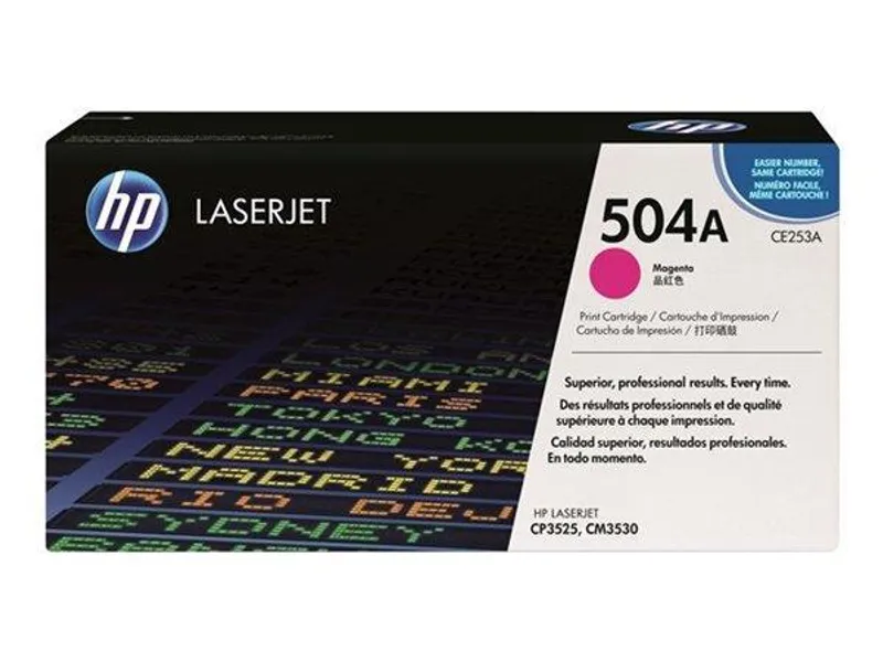 Główne zdjęcie produktu Toner pro "BarevnáLaserJet CM3530, CP3525" tiskárny, HP "CE253A" Magenta, 7 tis.stran