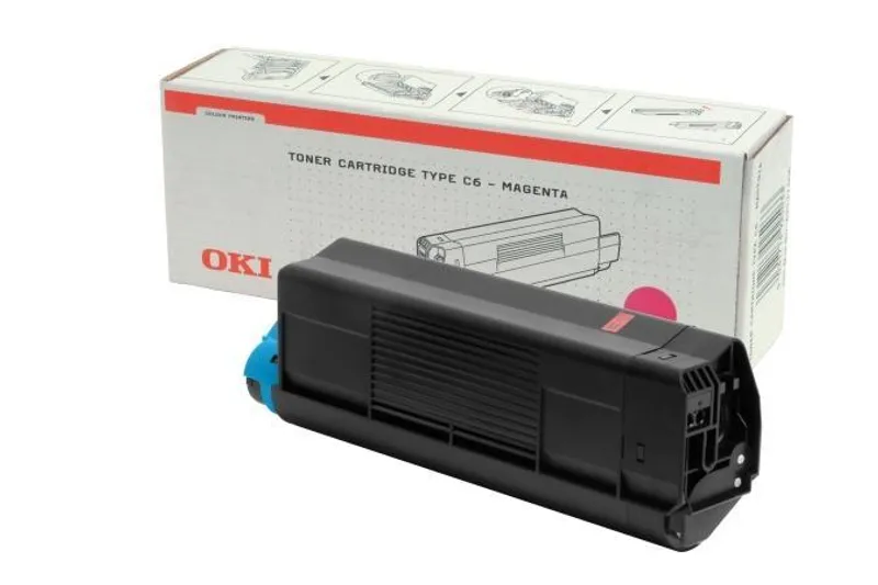 Główne zdjęcie produktu Toner pro "C5100, 5200" tiskárny, OKI Magenta, 5 tis.stran