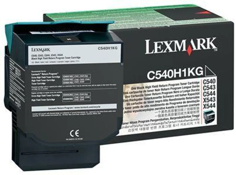 Główne zdjęcie produktu Toner pro "C540, 543, 544" tiskárny, LEXMARK Černá, 2,5 tis.stran