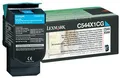 Lexmark oryginalny toner C544X1CG, cyan, 4000s, extra duża pojemność, return, Lexmark X544x, O