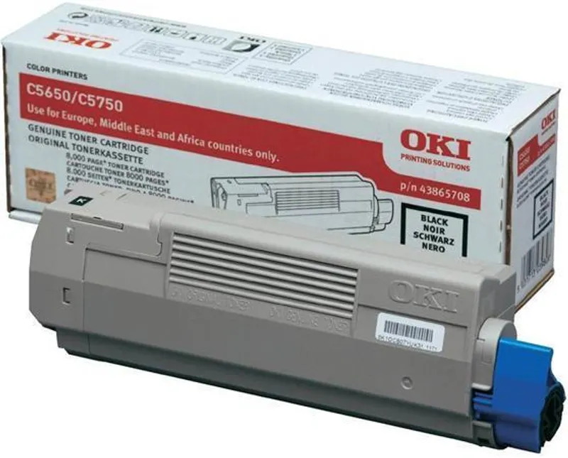 Główne zdjęcie produktu Toner pro "C5650, 5750" tiskárny, OKI Černá, 8 tis.stran
