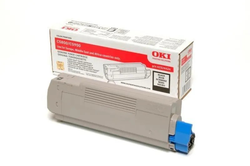Główne zdjęcie produktu Toner pro "C5800, 5900" tiskárny, OKI Černá, 6 tis.stran