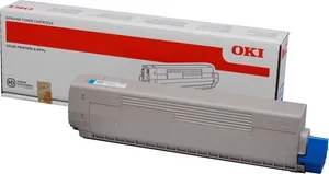 OKI oryginalny toner 44844615, cyan, 7300s, OKI C822, O
