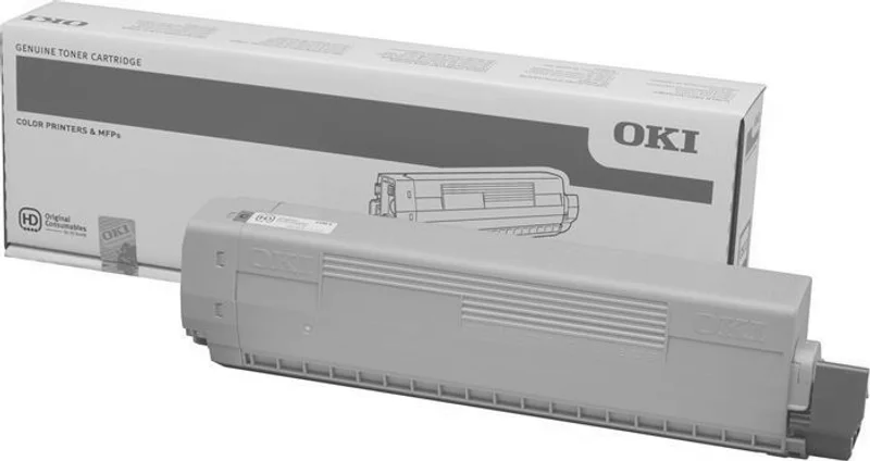 Główne zdjęcie produktu Toner pro "C822" tiskárnu, OKI Cyan, 7,3 tis.stran