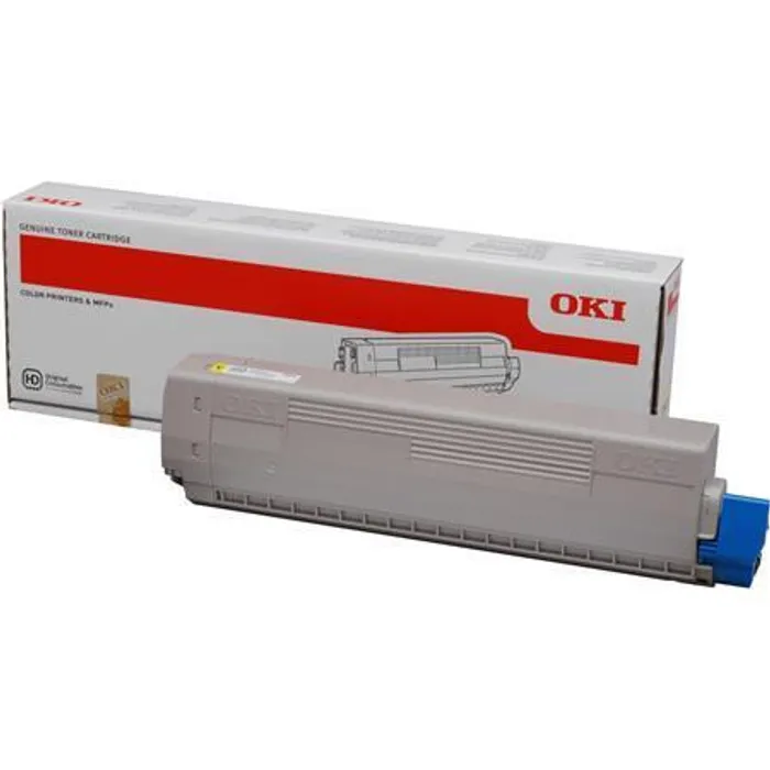 Główne zdjęcie produktu Toner pro "C822" tiskárnu, OKI Žlutá, 7,3 tis.stran
