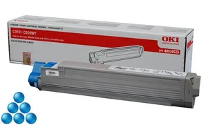 Toner pro "C910" tiskárnu, OKI Cyan, 15 tis.stran