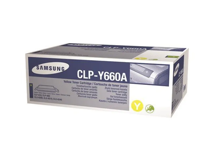 Główne zdjęcie produktu Toner pro "CLP 610, 660" tiskárny, SAMSUNG Žlutá, 2 tis.stran