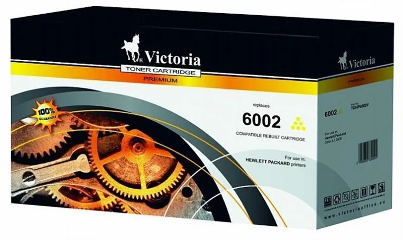 Główne zdjęcie produktu Toner pro "ColorLaserJet 2600, 2600N, 2605" tiskárny, VICTORIA Žlutá, 2 tis.stran