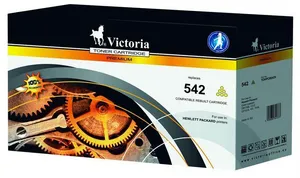 Toner pro "ColorLaserJet CM1300, CP1210" tiskárny, VICTORIA Žlutá, 1,4 tis.stran