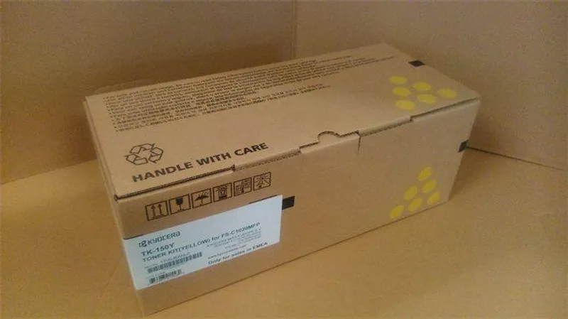 Główne zdjęcie produktu Toner pro "FS C1020MFP" tiskárnu, KYOCERA Žlutá, 6 tis.stran