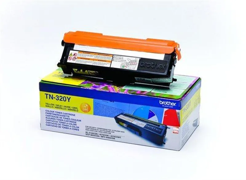 Główne zdjęcie produktu Toner pro "HL 4150CDN, 4570CDW" tiskárny, BROTHER Žlutá, 1,5 tis. stran