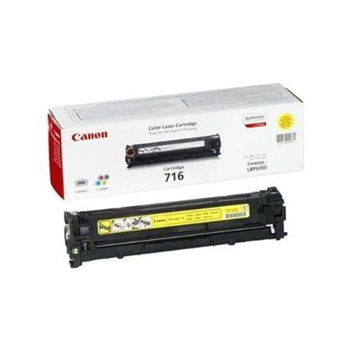 Główne zdjęcie produktu Toner pro "i-SENSYS LBP 5050" tiskárnu, CANON Žlutá, 1,5 tis. stran
