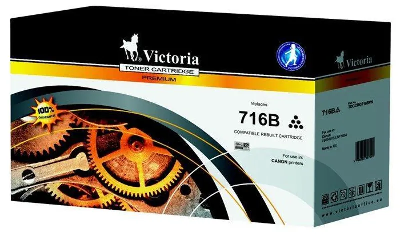 Główne zdjęcie produktu Toner pro "i-SENSYS LBP 5050" tiskárnu, VICTORIA, černý, 2,3 tis. stran