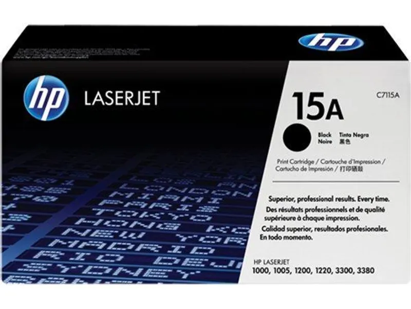 Główne zdjęcie produktu Toner pro "LaserJet 1000w, 1005w, 1200" tiskárny, HP "C7115A" Černá, 2,5 tis.stran