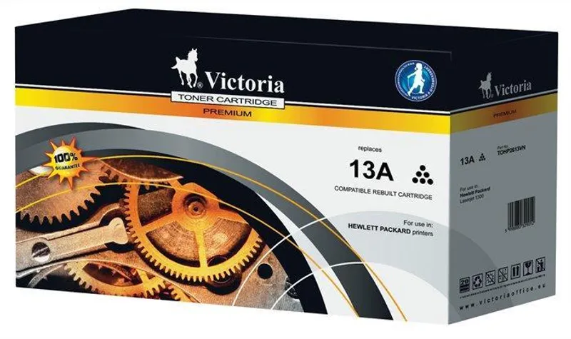 Główne zdjęcie produktu Toner pro "LaserJet 1300" tiskárnu, VICTORIA Černá, 2,5 tis.stran