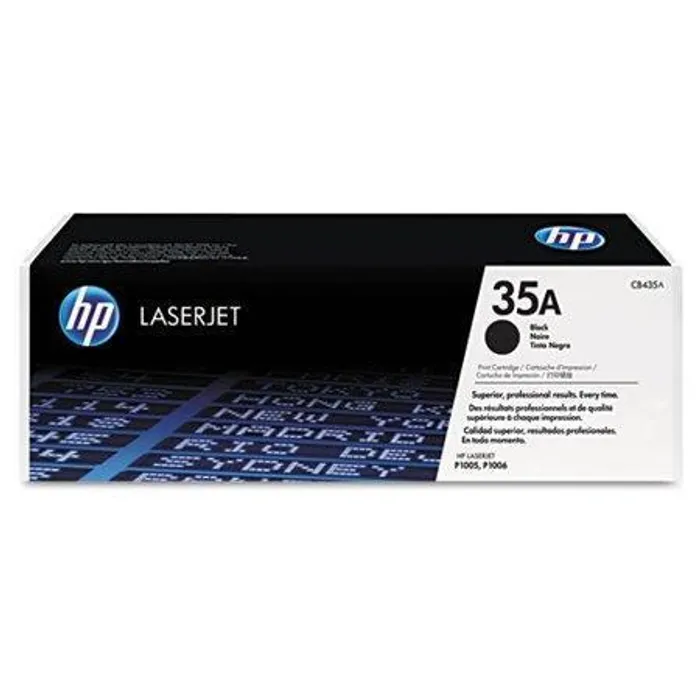 Główne zdjęcie produktu Toner pro "LaserJet P1005, P1006" tiskárny, HP "CB435A" Černá, 1,5 tis.stran