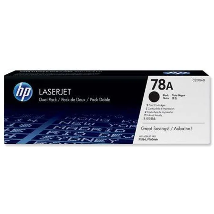 Główne zdjęcie produktu Toner pro "LaserJet P1566, P1606" tiskárny, HP "CE278A" Černá, 2,1 tis.stran