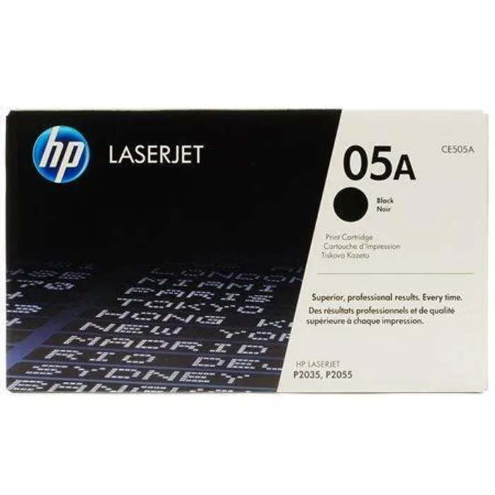 Główne zdjęcie produktu Toner pro "LaserJet P2035, P2055" tiskárny, HP "CE505A" Černá, 2,3 tis.stran