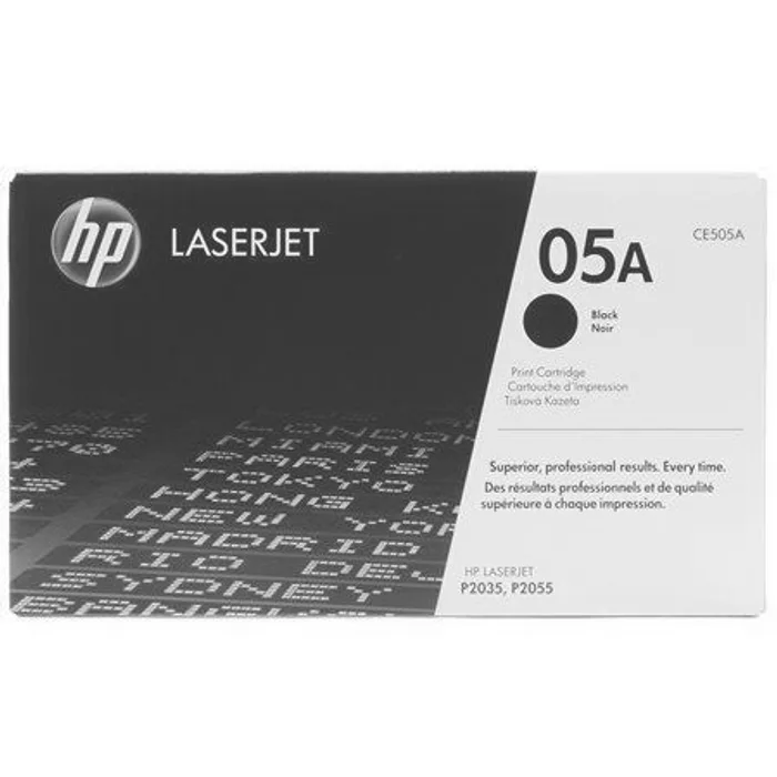 Główne zdjęcie produktu Toner pro "LaserJet P2035, P2055" tiskárny, HP "CE505A" Černá, 2,3 tis.stran